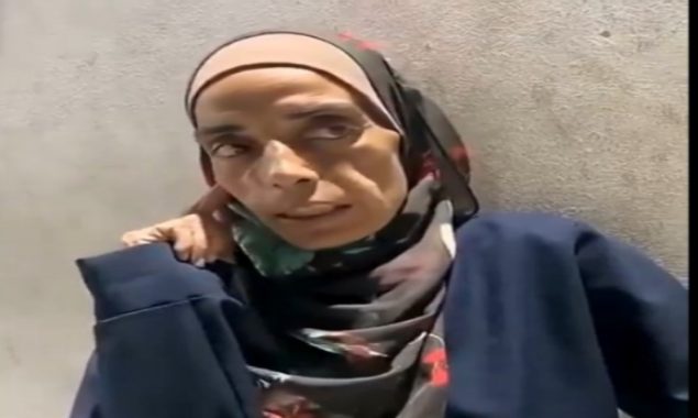 5 دنوں سے کچھ نہیں کھایا،صرف کھانا چاہیے، فلسطینی خاتون،دلسوزفریاد