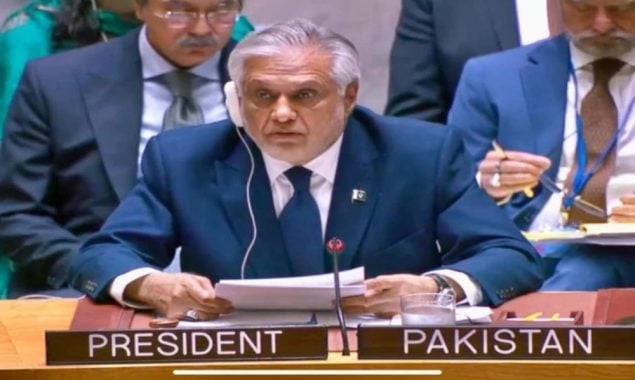 قطرپر اسرائیلی جارحیت کے خلاف سلامتی کونسل کا اجلاس بلایا جائے، اسحاق ڈار