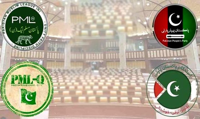 پنجاب اسمبلی میں مخصوص نشستوں کی بحالی کے بعد جماعتوں کی نئی پارٹی پوزیشن کا منظر