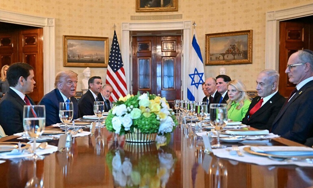 نیتن یاہو کا دو ریاستی حل سے انکار، ٹرمپ کی فلسطینیوں کی بےدخلی کے منصوبے کی حمایت