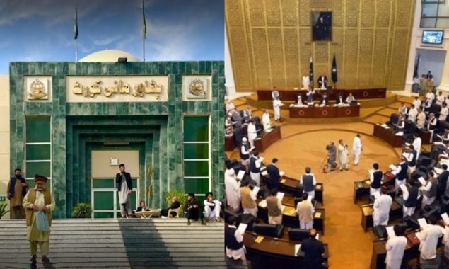 مخصوص نشستوں پر حلف برداری التوا، اپوزیشن کا چیف جسٹس پشاور ہائیکورٹ کو خط