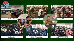 سمر انٹرن شپ: ڈی جی آئی ایس پی آر کی طلباء سے گفتگو، نوجوانوں کا جذبہ قابلِ دید