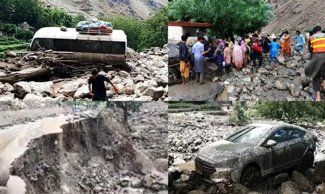 بابوسر ٹاپ پر کلاؤڈ برسٹ اور لینڈ سلائیڈنگ سے تباہی؛ 3 سیاح جاں بحق، درجنوں لاپتہ