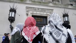 کولمبیا یونیورسٹی میں فلسطین کے حق میں مظاہروں پر 80 طلبہ کو سخت سزائیں