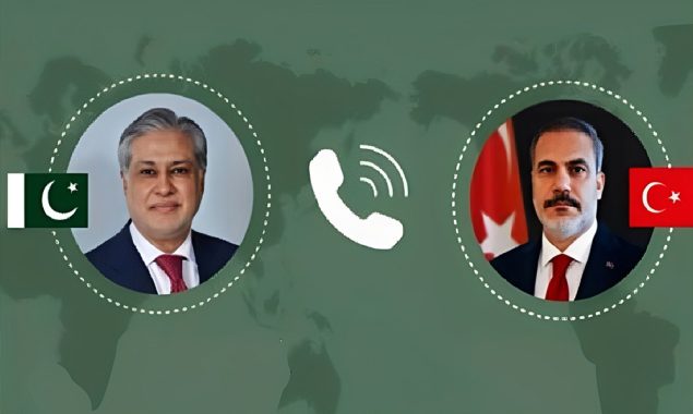 غزہ کی سنگین صورتحال پر اسحاق ڈار کا ترک ہم منصب سے ٹیلیفونک رابطہ