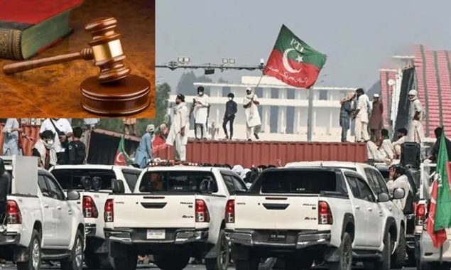 26 نومبر احتجاج؛ پی ٹی آئی کے 4 کارکنان کی سزا معطل کردی گئی