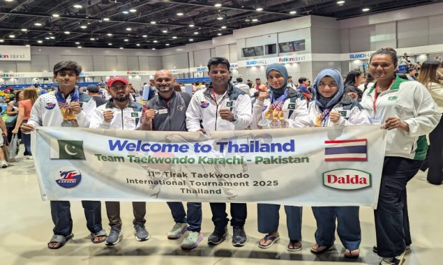 ٹیم تائیکوانڈو کراچی کی تھائی لینڈ میں شاندار کارکردگی، 10 تمغے جیت لیے