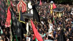 کراچی میں چُپ تعزیہ کا مرکزی جلوس سخت سیکیورٹی میں اختتام پذیر