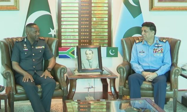 جنوبی افریقی فضائیہ کی تربیتی نظام میں اصلاح کے لیے پاکستان سے تعاون کی درخواست