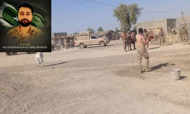 آواران میں فتنہ الہندوستان کے دہشت گردوں کے خلاف آپریشن؛ 3 دہشت گرد جہنم واصل، میجر شہید
