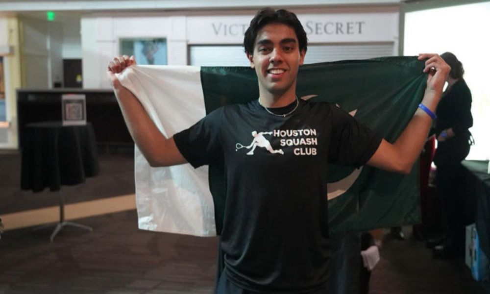 جونز کریک اوپن اسکواش: پاکستان کے اشعب عرفان فائنل میں کوالیفائی