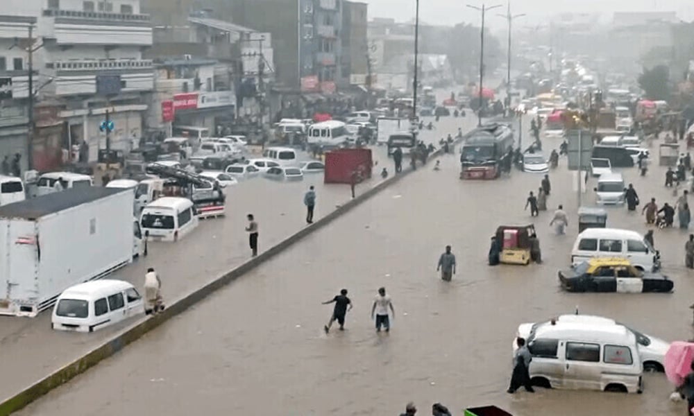 کراچی ایک بار پھر اربن فلڈنگ کے خطرے سے دوچار