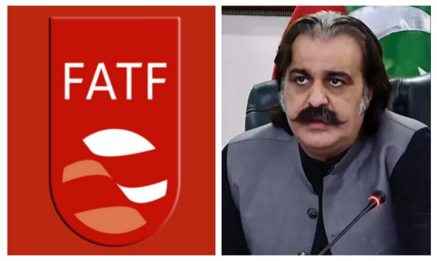 وزیراعلیٰ کے پی علی امین گنڈا پور کا فیٹف کو خط لکھنے کا اعلان