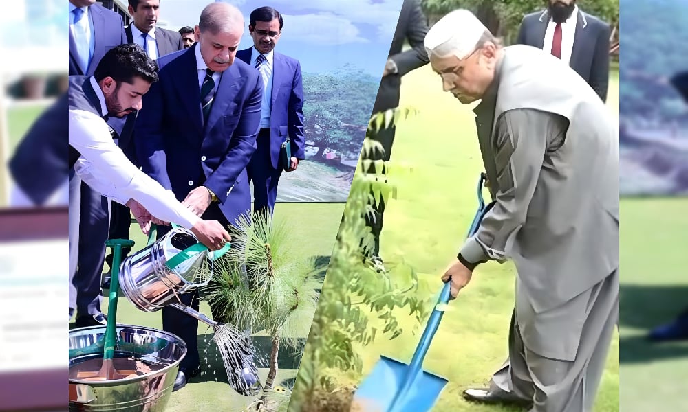 مون سون شجرکاری مہم؛ ہمیں زیادہ سے زیادہ درخت لگانے کی ضرورت ہے، صدر و وزیراعظم