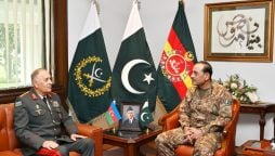 فیلڈ مارشل عاصم منیر سے آذربائیجان کے چیف آف جنرل اسٹاف کی ملاقات
