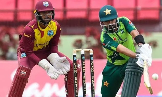 پاکستان کی شاندار فتح، ویسٹ انڈیز کو پہلے ٹی ٹوئنٹی میں 14 رنز سے شکست