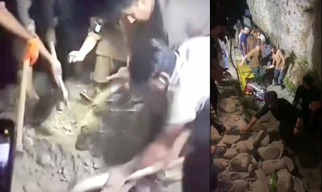 گلگت میں لینڈ سلائیڈنگ، مٹی کے تودے تلے دب کر 7 رضاکار جاں بحق