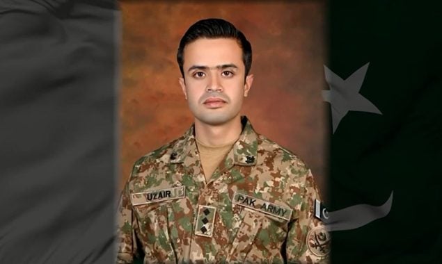 کیپٹن عزیر محمود شہید کی پہلی برسی آج منائی جارہی ہے
