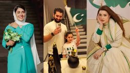 جشن آزادی پر شوبز شخصیات کی قوم کو مبارکباد