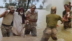 ریلیف آپریشن؛ سیلاب متاثرہ علاقوں کے عوام کا پاک فوج کو خراج تحسین