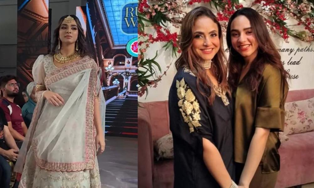 نادیہ خان کی بیٹی کی ماڈلنگ کی دنیا میں انٹری