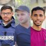 الجزیرہ کے شہید صحافیوں کی تدفین، اسرائیلی حملوں میں مزید 12 فلسطینی شہید