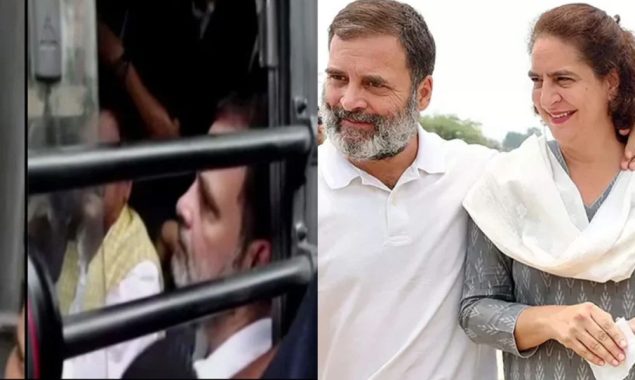 حراست میں لیے جانے والوں میں پریانکا گاندھی اور سماج وادی پارٹی کے صدر اکھلیش یادو سمیت متعدد اپوزیشن رہنما شامل ہیں۔