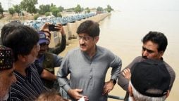 سپر فلڈ سے نمٹنے کے لیے سندھ حکومت تیار، وزیراعلیٰ مراد علی شاہ کا گڈو بیراج کا دورہ