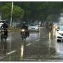 کراچی کے مختلف علاقوں میں بارش شروع