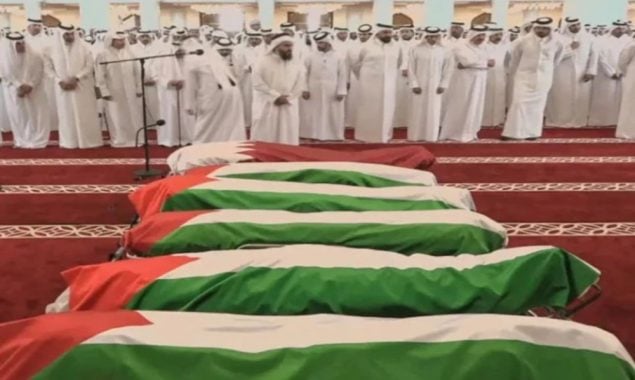 دوحہ میں شہید ہونے والے کون تھے ؟ نماز جنازہ و تدفین، امیرقطر کی شرکت
