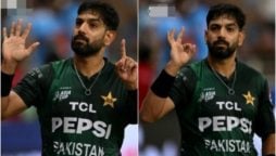 حارث رئوف نے بھارتی شائقین اور کھلاڑیوں کو اشاروں میں 6 صفر کی یاد دلا دی
