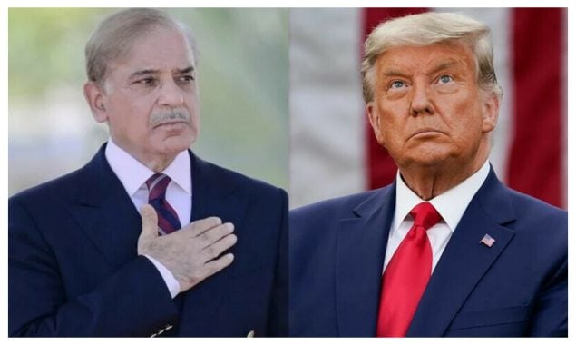 پاک بھارت جنگ رکوانے پر ٹرمپ کے شکر گزارہیں ، شہباز شریف