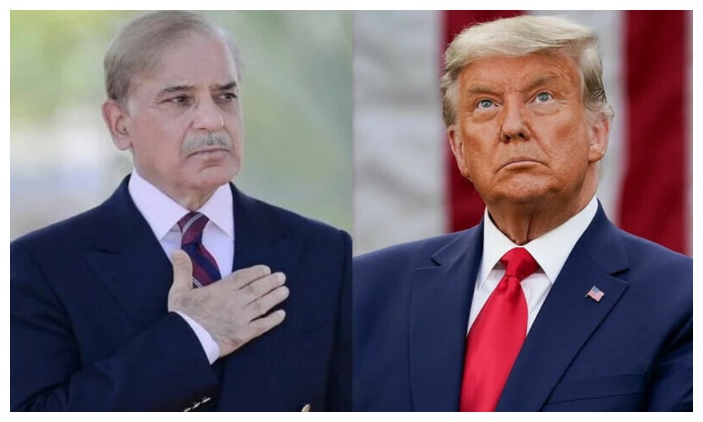 پاک بھارت جنگ رکوانے پر ٹرمپ کے شکر گزارہیں ، شہباز شریف