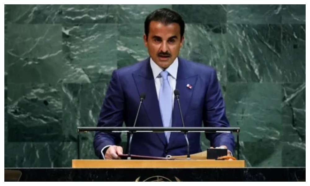 مخالفین کو مذاکرات کی میز پر لا کر قتل کروانا اسرائیلی کی گھنائونی پالیسی ہے، امیر قطر