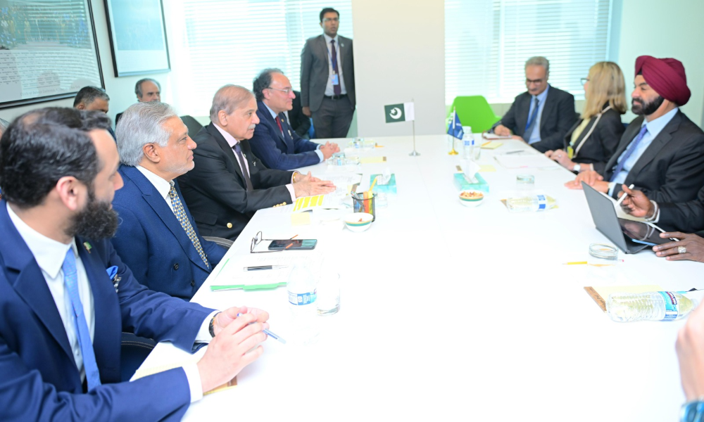 وزیراعظم کی صدر ورلڈ بینک سے ملاقات، اہم امور پر تبادلہ خیال