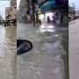 اندرون سندھ مختلف شہروں میں موسلادھار بارش؛ بجلی غائب، سڑکیں زیرآب آگئیں