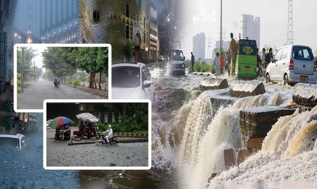 کراچی میں بارشوں کے بعد ٹریفک کی صورتحال؛ کئی اہم سڑکیں بند