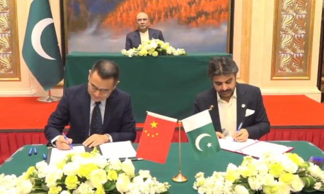 پاکستان اور چین کے درمیان 3 اہم مفاہمتی یادداشتوں پر دستخط