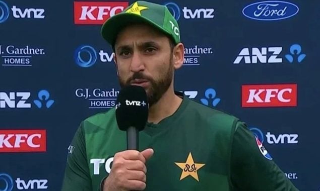 بھارتی بلے بازوں نے پاور پلے میں میچ یکطرفہ بنا دیا، پاکستانی کپتان سلمان آغا