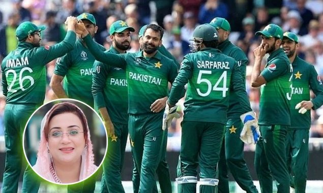 پلیز قوم کا دل مت توڑنا، عظمیٰ بخاری کا پاکستانی ٹیم کے کھلاڑیوں کو پیغام