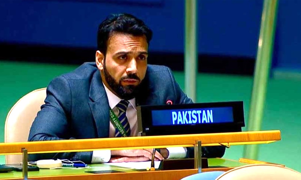 بھارتی پروپیگنڈا بےنقاب؛ اقوام متحدہ میں پاکستان کا بھارت کو کرارا جواب