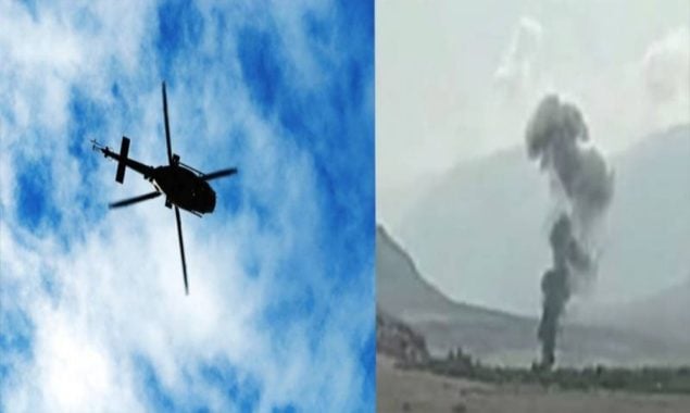 گلگت بلتستان میں ہیلی کاپٹر کریش، وزیر اعلیٰ کا اظہار افسوس
