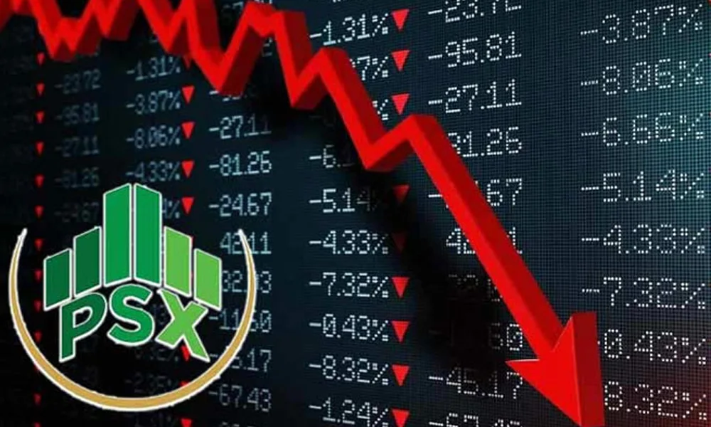 پاکستان اسٹاک ایکسچینج میں جمعرات کو شدید مندی دیکھی گئی