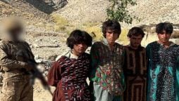 خضدار میں آپریشن،فتنتہ الہندوستان کے خواتین کے لباس میں 4 دہشتگردگرفتار