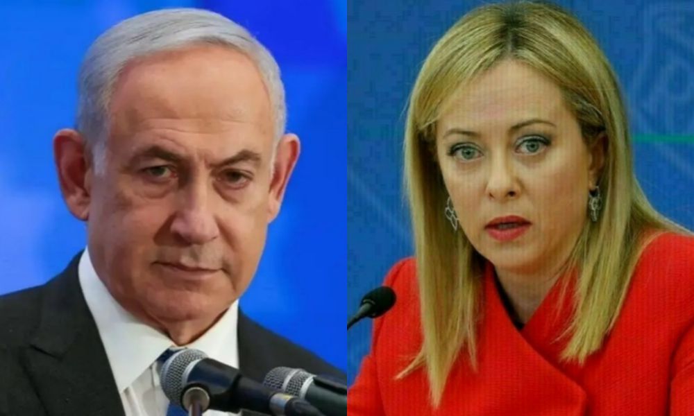 اطالوی وزیراعظم فلسطینی نسل کشی میں نیتن یاہو کے ساتھ برابر شامل، اٹلی میں مظاہرے جاری