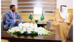 مصطفیٰ کمال کی سعودی ہم منصب فہد بن عبدالرحمن سے ملاقات، باہمی تعاون بڑھانے پر اتفاق
