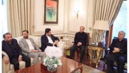 ایم کیوایم کے کے وفد نے شہبازشریف سے ملاقات، ترقیاتی منصوبوں سے متعلق بات چیت