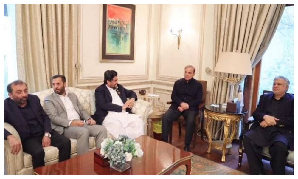 ایم کیوایم کے کے وفد نے شہبازشریف سے ملاقات، ترقیاتی منصوبوں سے متعلق بات چیت