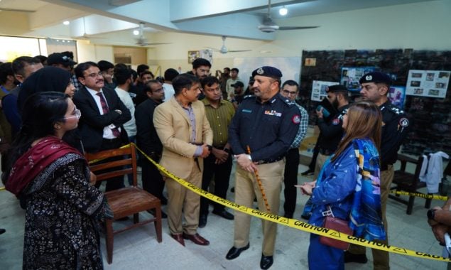 کراچی پولیس اور جامعہ کراچی میں تعاون کو مزید فروغ دیا جائے گا ، جاوید عالم اوڈھو