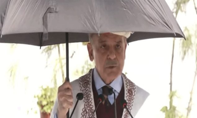 ٹرمپ نے پاکستان بھارت کے درمیان جنگ بندی کروا کر لاکھوں جانیں بچائیں ، شہباز شریف